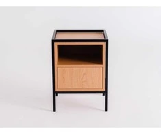 Customform Kavos staliukas, RAVE BASIC 80, 85x80x45 cm, Juoda/Auksinė