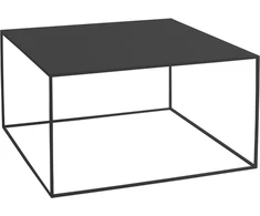 Customform Kavos staliukas, TENSIO METAL 80, 80x80x45 cm, Juodas