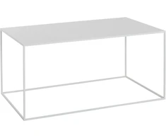Customform Kavos staliukas, TENSIO METAL, 100x60 cm, Baltas