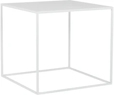 Customform Kavos staliukas, TENSIO METAL 50, 0.5x0.5x0.45 m, Baltas