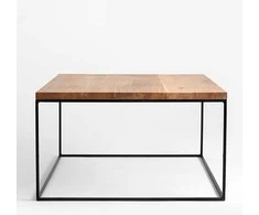 Customform Kavos staliukas, TENSIO WOOD, 100x100 cm, Juodas