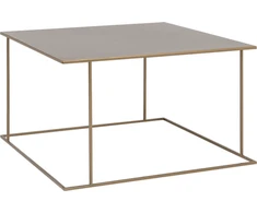 Customform Kavos staliukas, WALT METAL 50, 50x50x45 cm, Baltas
