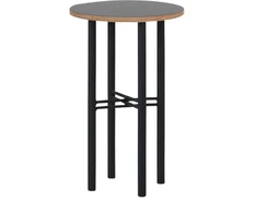 Customform Kavos staliukas, ZAK METAL 100, 60x100 cm, Juoda