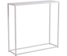 Customform Kavos staliukas, ZAK METAL 50, 0.5x0.5x0.45 m, Baltas