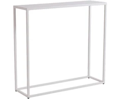 Customform Kavos staliukas, ZAK METAL 50, 0.5x0.5x0.45 m, Baltas
