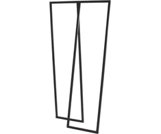Customform Knygų lentyna, HYLLER, 100x75 cm, Balta