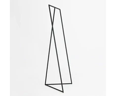 Customform Knygų lentyna, HYLLER, 150x110 cm, Juoda