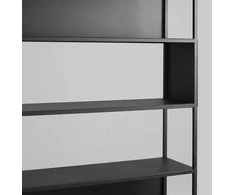 Customform Knygų stovas, HYLLER, 150x110 cm, baltas