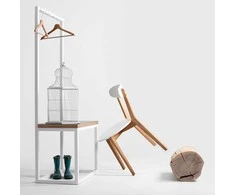 Customform Knygų stovas, HYLLER, 150x180 cm, Juodas