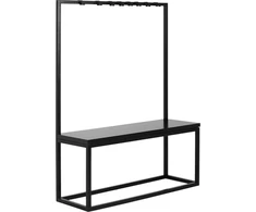 Customform Knygų stovas, HYLLER SIDE, 150x180 cm, Balta