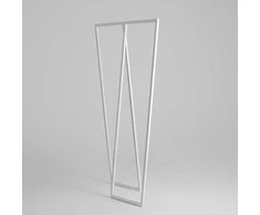 Customform Knygų stovas, HYLLER SIDE, 150x75 cm, Baltas