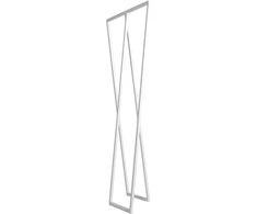 Customform Knygų stovas, HYLLER SIDE, 150x75 cm, Baltas