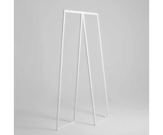 Customform Knygų stovas, HYLLER SIDE, 150x75 cm, Baltas