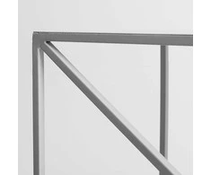 Customform Konsolė, OBROOS METAL 100, 0.3x1x0.75 m, Balta