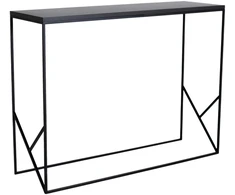Customform Konsolė, Prabangi, 100x30 cm, Juoda