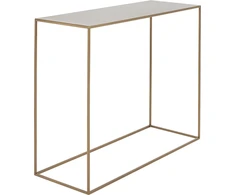 Customform Konsolė, TENSIO METAL, 100x35 cm, Auksinė