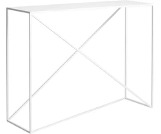 Customform Konsolinis stalas, "Senso Flower" metalas, 120x25 cm, juoda spalva