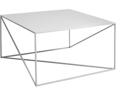 Customform Konsolinis stalas, "Senso Flower" metalas, 120x25 cm, baltas