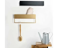 Customform Lentyna, LANDA RE-HANG, 50x20 cm, Juoda