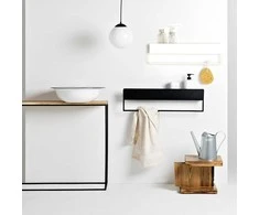 Customform Lentyna, LANDA RE-HANG, 50x20 cm, Juoda