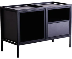 Customform Lentyna, SKAP 3R1 MIX, 145x60 cm, Balta