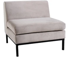 Sofa Customform Modulis, AMBIENT, 70x70 cm, Juodas