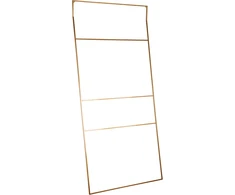 Customform Pakaba laikiklis, LEMI BATH 80, 80x178 cm, Juoda