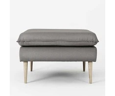 Sofa Customform Pufas, POSH WOOD, 0.7x0.7x0.45 m, Pilka spalva