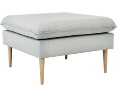 Sofa Customform Pufas, POSH WOOD, 70x70x45 cm, Pilka