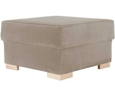 Sofa Customform Pufas, STABLE, 68x68x40 cm, Bežinės spalvos