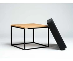 Customform Pufas, TENSIO SOLID PUFAS, Juodas