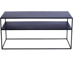Customform RTV Staliukas, TENSIO 2 AUKŠTŲ METALAS, 100x45 cm, Juoda