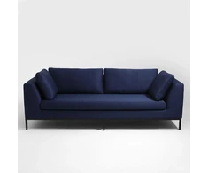 Customform Sofa, AMBIENT, 98x230 cm, Juoda