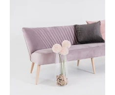 Customform Sofa, Harry, 65x123 cm, Turquoise spalvos