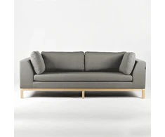 Customform Sofa-lova, Ambient Wood, 98x228 cm, Pilka