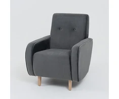 Customform Sofa-lova, Atlantica L, 185x251 cm, Juoda