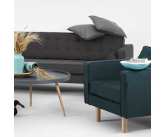 Customform Sofa-lova, TOPIC WOOD, 210x88 cm, Anglies spalva