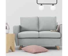 Customform Sofa, LOVER 2 vietų, 90x134x86 cm, Pilka