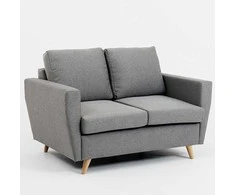 Customform Sofa, LOVER 2 vietų, 90x134x86 cm, Pilka