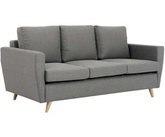 Customform Sofa, LOVER 3 vietų, 0.9x1.89x0.86 m, Pilka
