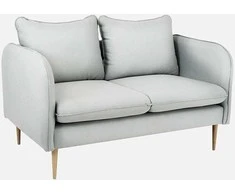 Customform Sofa, POSH, 145x89 cm, Pilka