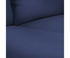 Customform Sofa, POSH WOOD 3 vietų, 89x205 cm, Rašalinė