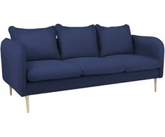 Customform Sofa, POSH WOOD 3 vietų, 89x205 cm, Rašalinė