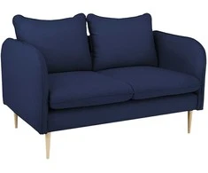 Customform Sofa, POSH WOOD dviem asmenim, 89x145x90 cm, Rašalinis