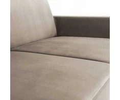 Customform Sofa, STABLE dviems, 0.95x1.65 m, Bežinė