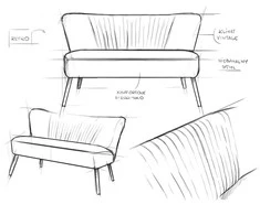 Customform Sofa, TOPIC WOOD, 88x162 cm, Plienas