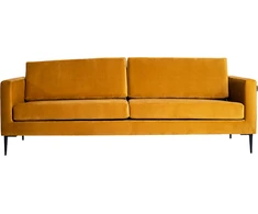 Customform Sofa, VERGAN, 212x88 cm, Juoda