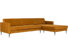 Customform Sofa, VERGAN P, 182x297 cm, Passion Fruit