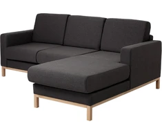 Customform Sofa, Willy, 230x97 cm, Aronia