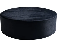 Customform Stalas, Obroos, 180x90 cm, Juodas